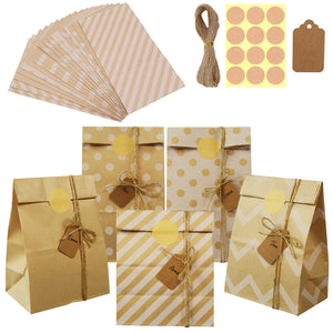 30-Pack Gift Bags Set